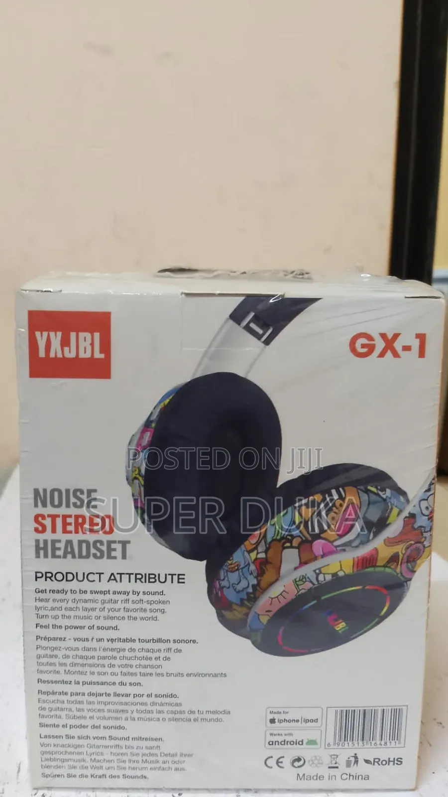 Yxjbl Gx-1 Wireless Stereo Headset.