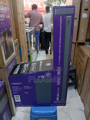 Vision Plus Vp 5121 Sb 5.1 Ch 1000w Wireless Dolby Audio Soundbar