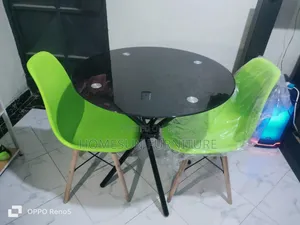 2 Seater Glass Dining Table
