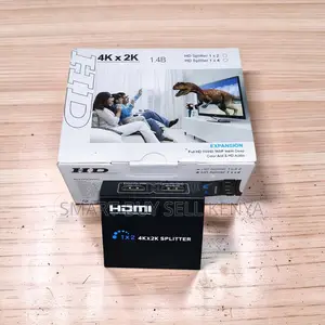 Easy to Operate 2 Port Hdmi 1x2 Splitter Adapter