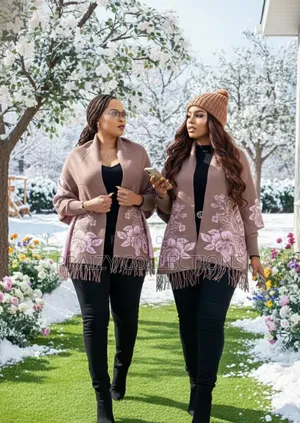 Knitted Double Sided Shawls