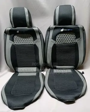 Seat Cover Vip - Black Grey 5 Seater