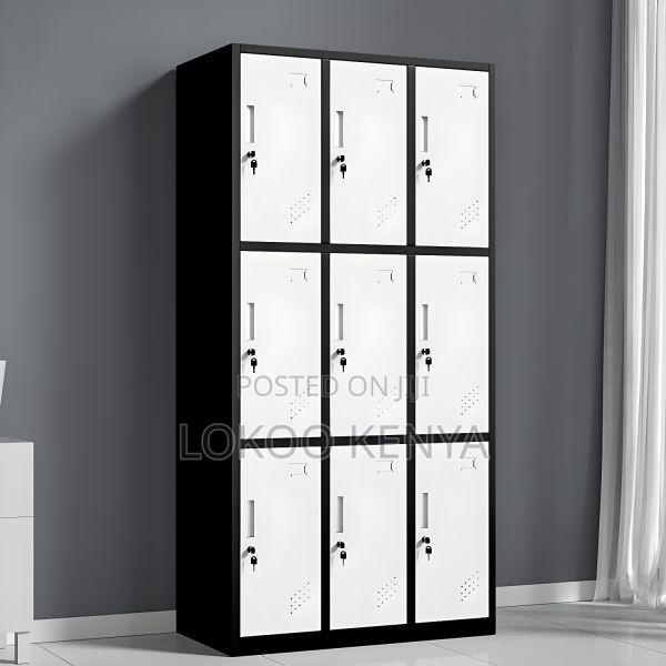 Office Locker ; High Quality 9-Locker Steel Cabinet - thumbnail 2