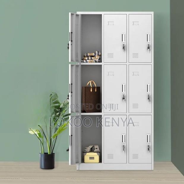 Office Locker ; High Quality 9-Locker Steel Cabinet - thumbnail 4