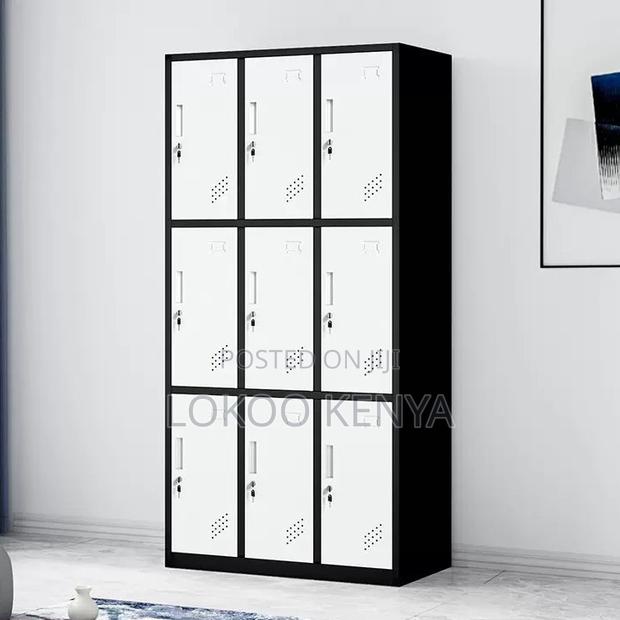 Office Locker ; High Quality 9-Locker Steel Cabinet - thumbnail 6