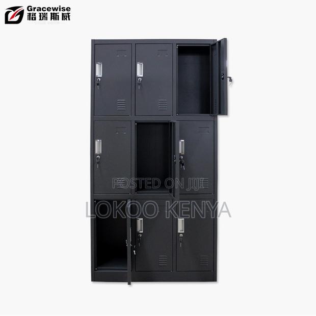 Office Locker ; High Quality 9-Locker Steel Cabinet - thumbnail 5