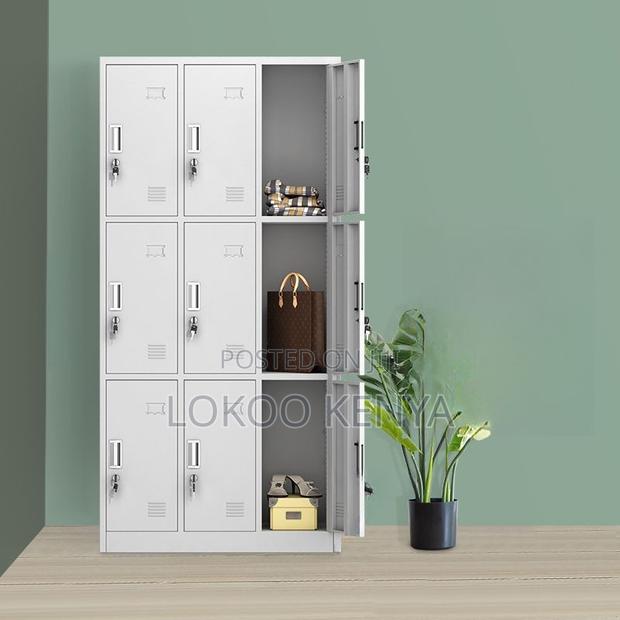 Office Locker ; High Quality 9-Locker Steel Cabinet - thumbnail 10