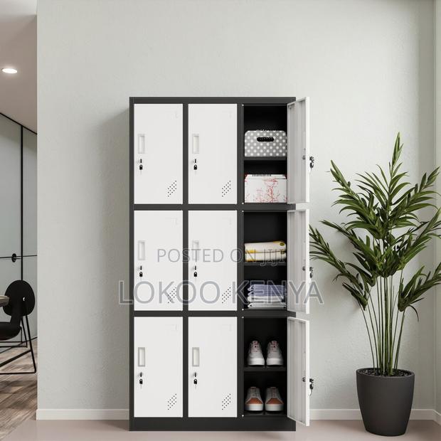 Office Locker ; High Quality 9-Locker Steel Cabinet - thumbnail 17
