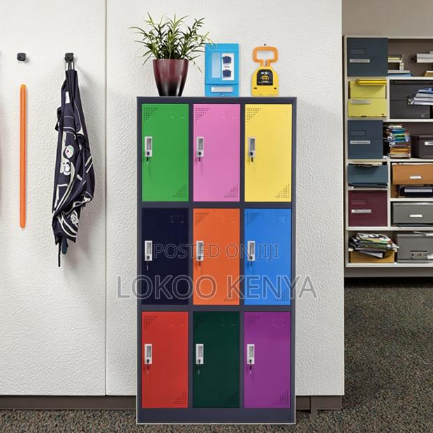 Office Locker ; High Quality 9-Locker Steel Cabinet - thumbnail 19