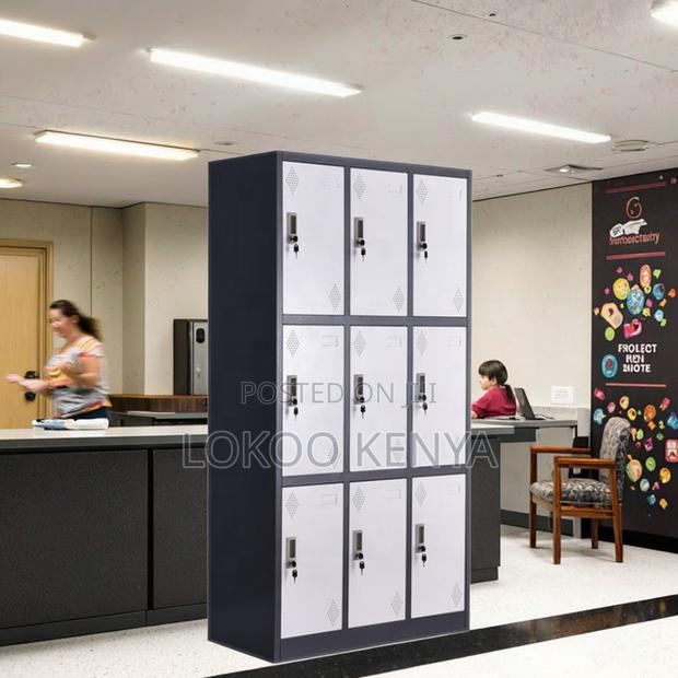 Office Locker ; High Quality 9-Locker Steel Cabinet - thumbnail 20