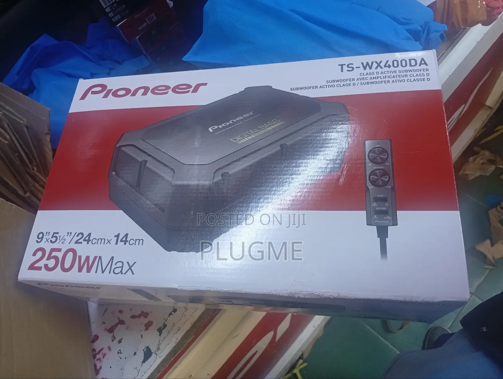 Original Pioneer Ts-Wx400da Class D Active Underseat Subwoofer