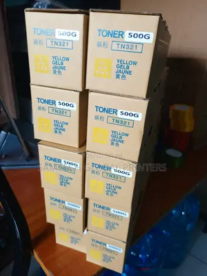 Supreme Grade Konica Minolta Tn 321 Yellow Toner Available