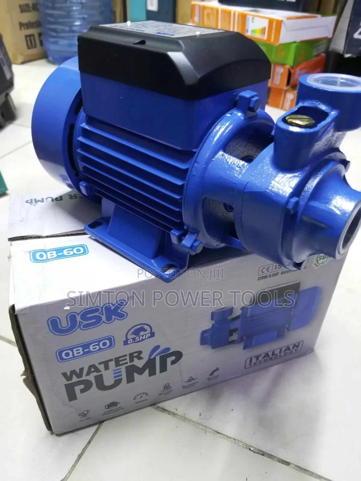 Commercial Usk Booster Pump 0.5hp 370w