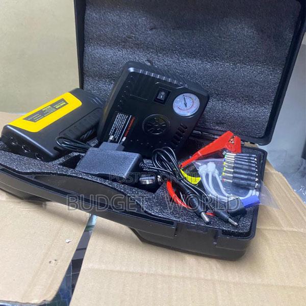 5. Tm15 Premium Jumpstarter With Compressor, Phone Charger Torch