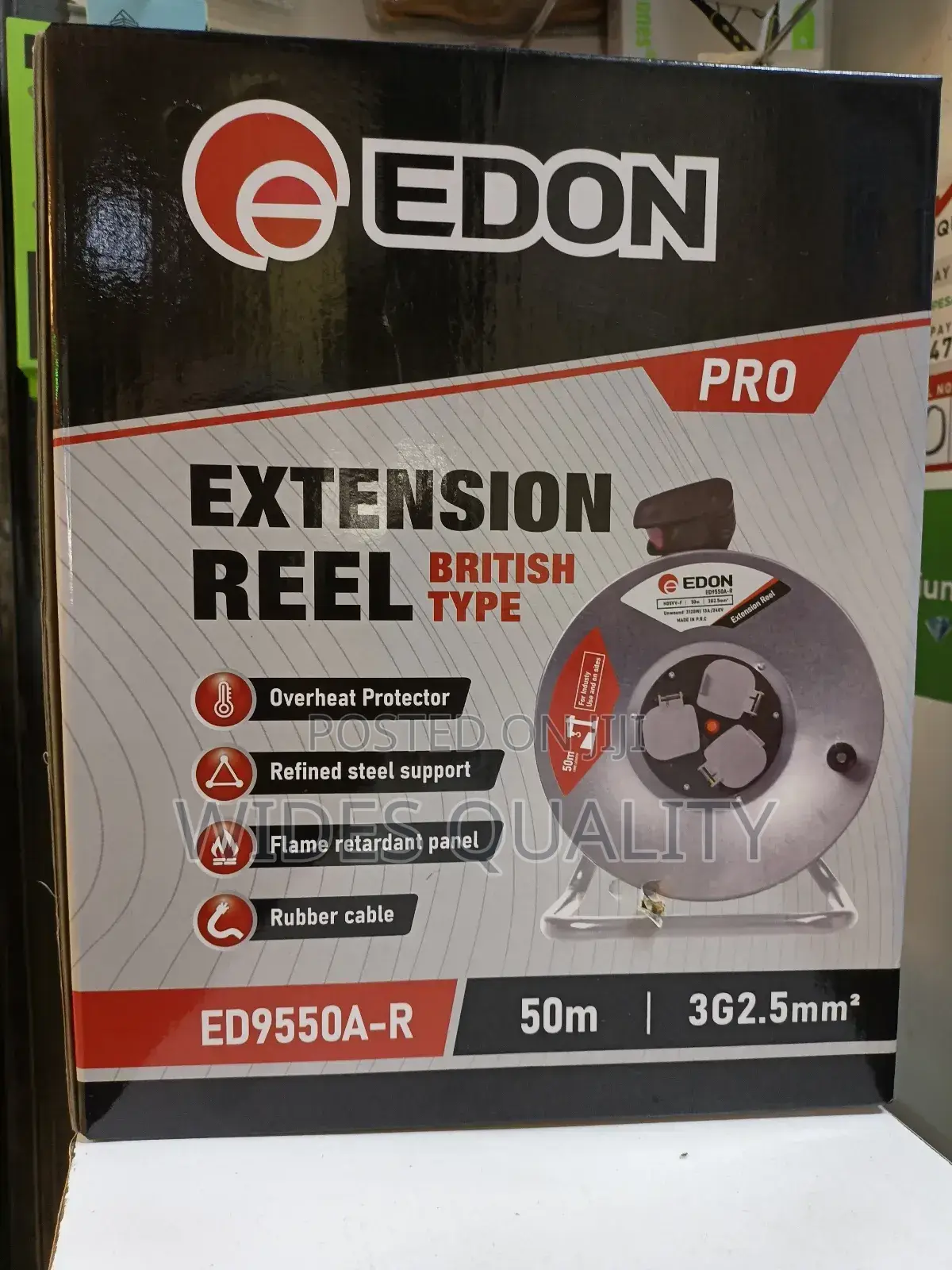 Edon Pro Extension Reel (Model Ed9550a-R).