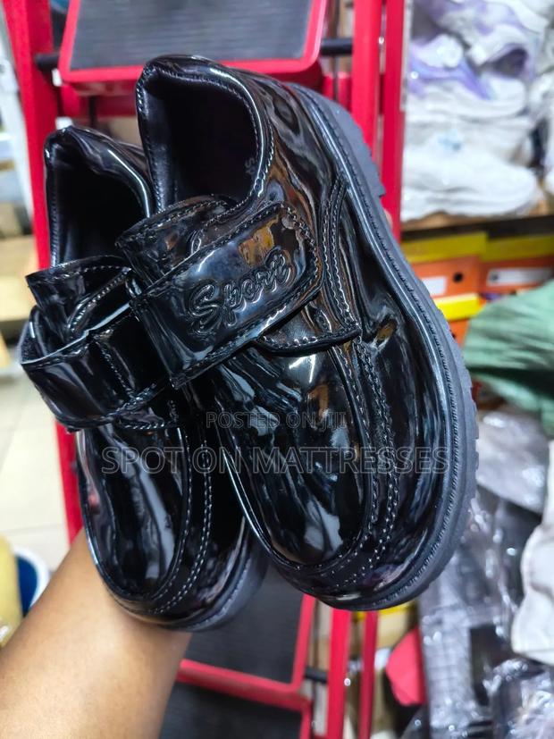 Girl Child Wet Look Shoes. Sizes 27_38. Free Delivery Within Nairobi.