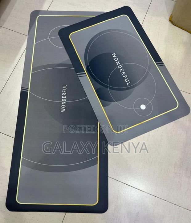 2 Pc Rubber Kitchen Mats - thumbnail 12
