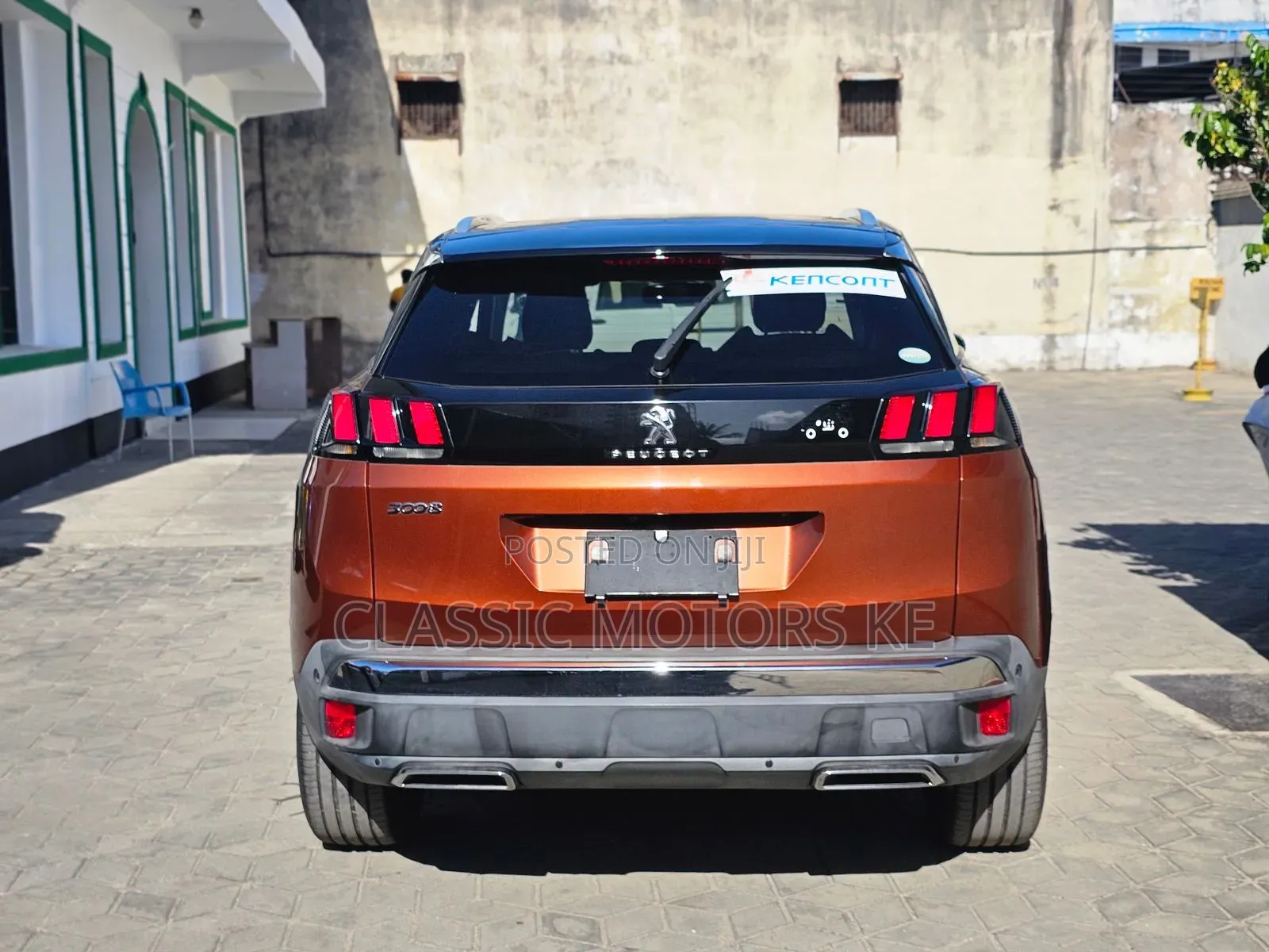 Peugeot 3008 2019 Orange