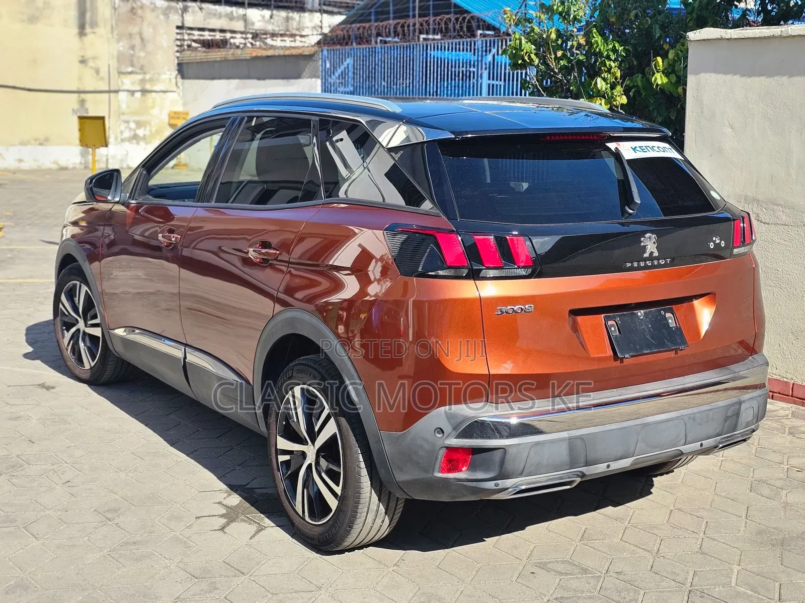 Peugeot 3008 2019 Orange