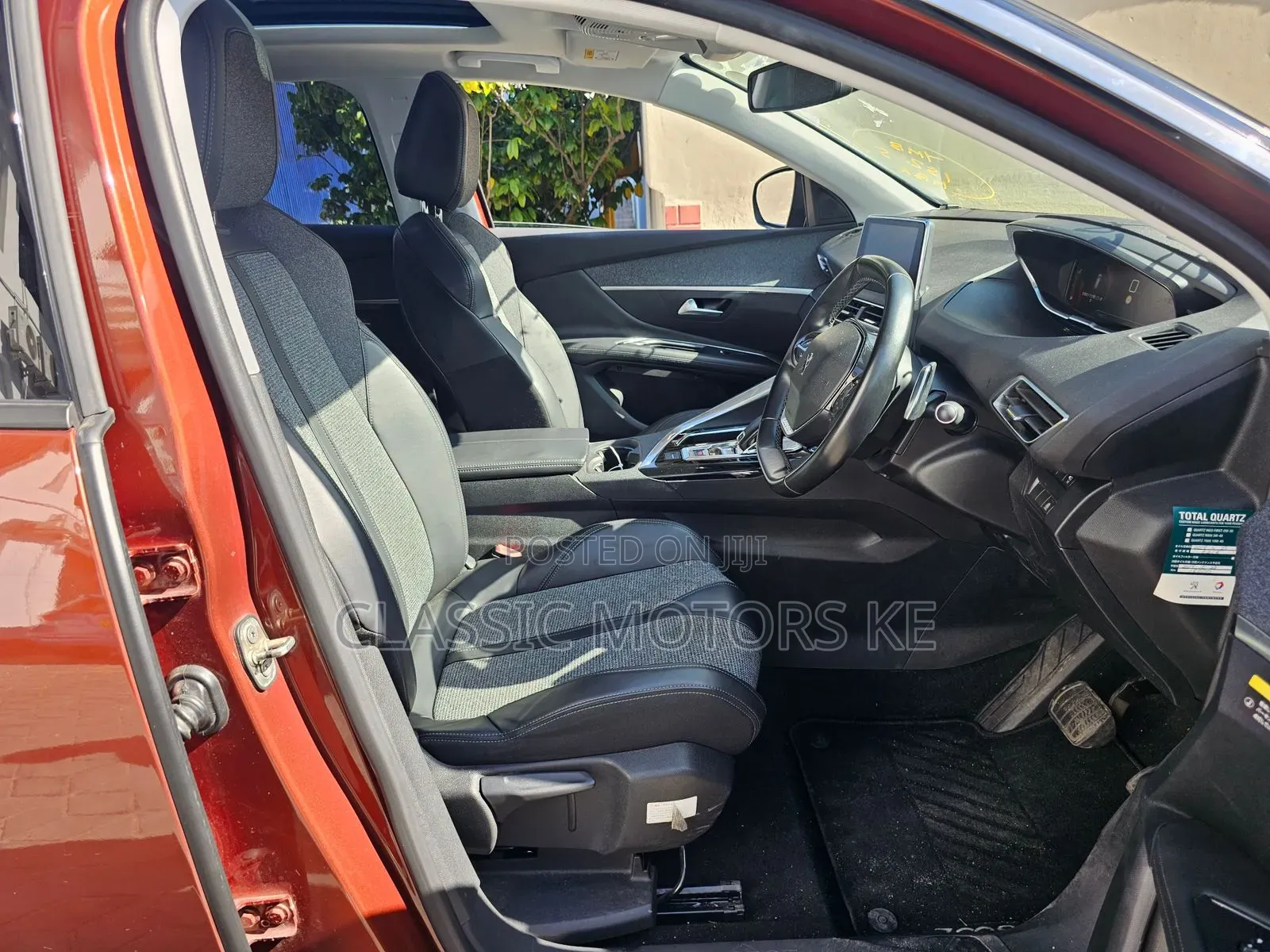 Peugeot 3008 2019 Orange