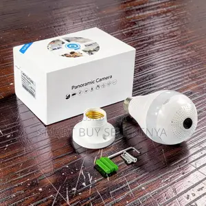 Ai Auto Tracking Panoramic 1080p Full Hd Wifi Bulb Camera