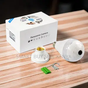 Dustproof Panoramic 1080p Full Hd Wifi Bulb Camera