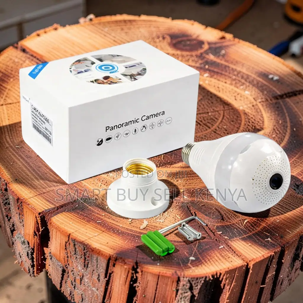 Ip66 Waterproof Panoramic 1080p Full Hd Wifi Bulb Camera