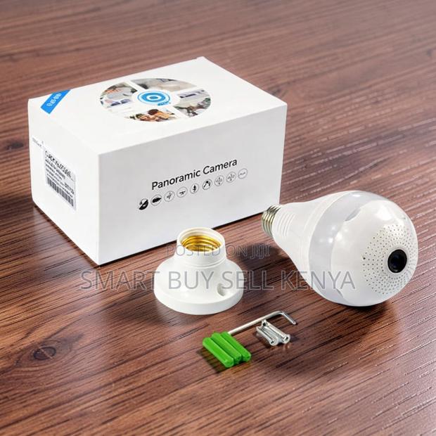 Android/Ios Support Panoramic 1080p Full Hd Wifi Bulb Camera
