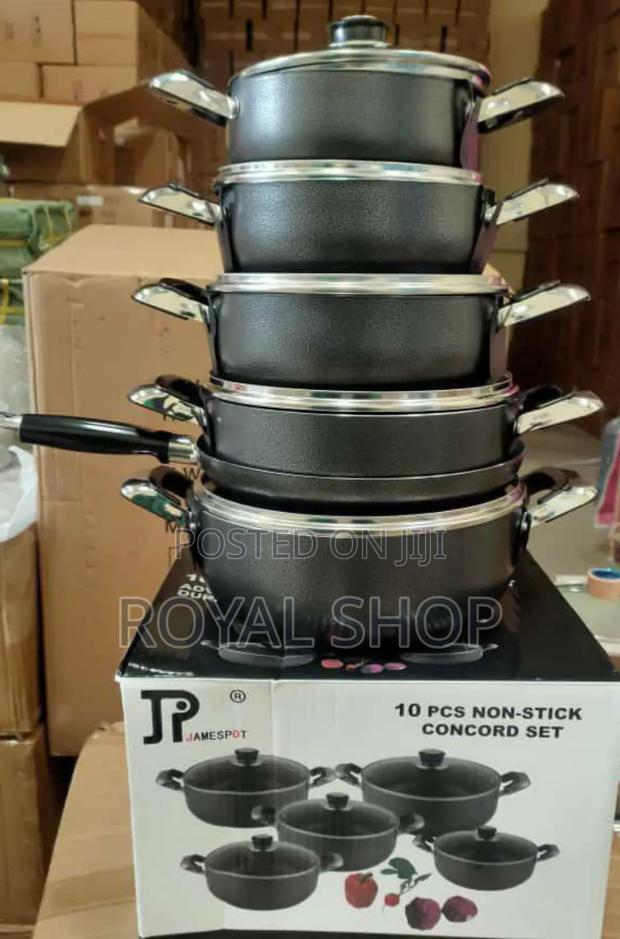 10pc Nonstick Cookware Set Set