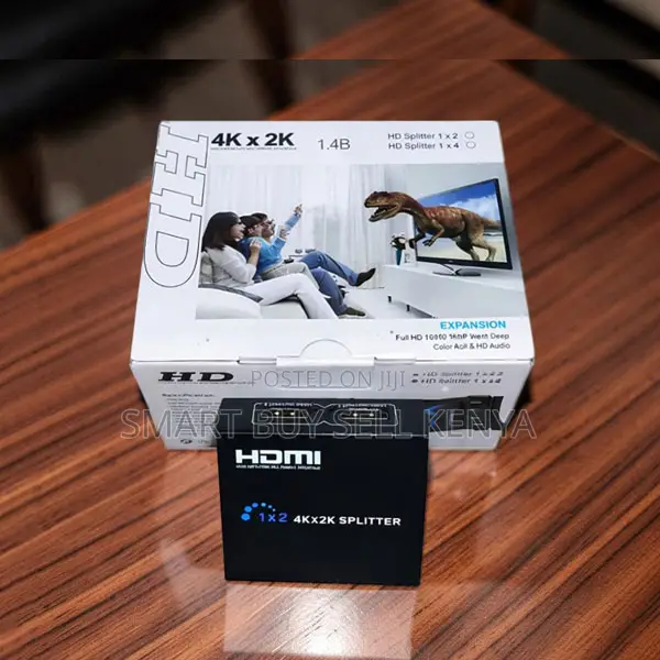 1080p Resolution 2 Port Hdmi 1x2 Splitter With Led Status Indicators