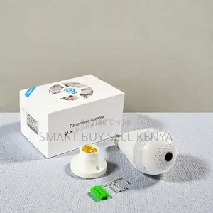 Live View Panoramic 1080p Full Hd Wifi Bulb Camera