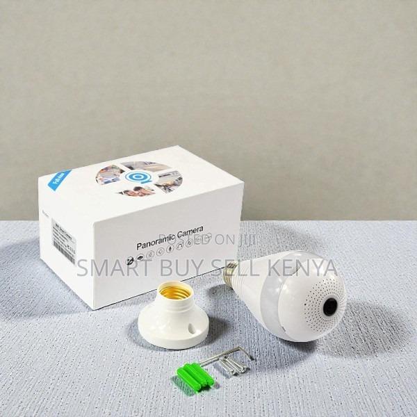 Live View Panoramic 1080p Full Hd Wifi Bulb Camera
