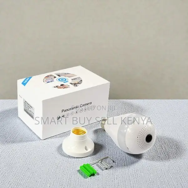 Live View Panoramic 1080p Full Hd Wifi Bulb Camera