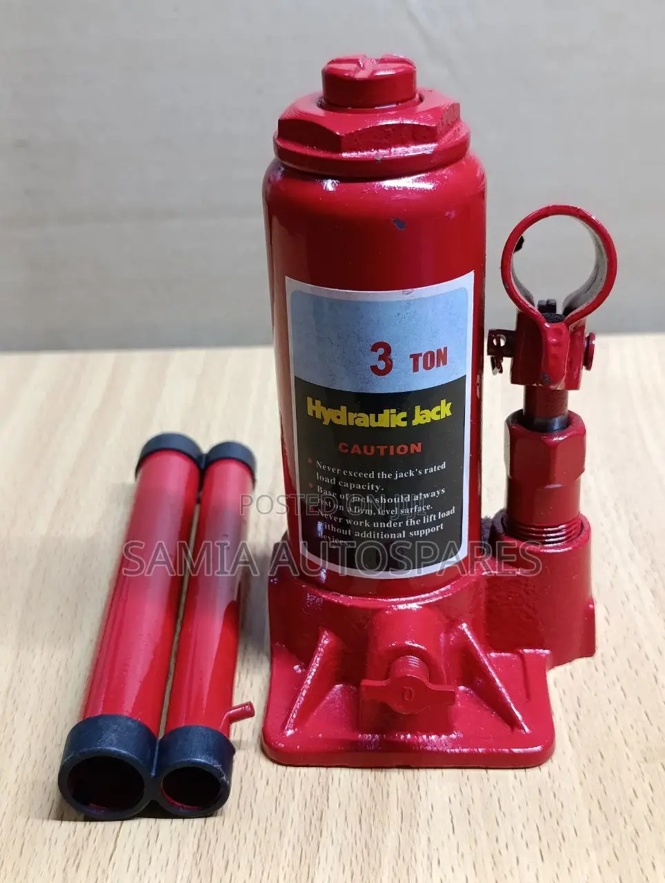 Hydraulic Jack 
3 Ton Red