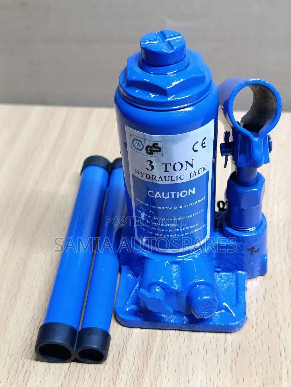 3 Ton Blue Hydraulic Jack
