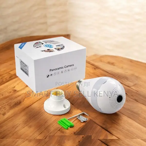 Cloud Storage Panoramic 1080p Full Hd Wifi Bulb Camera
