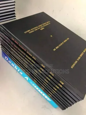  Hard Cover Binded Books — Professional Durable