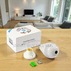 Light Warning Panoramic 1080p Full Hd Wifi Bulb Camera