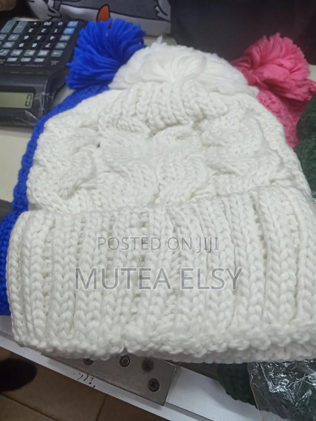 Stripped Plain Executive Unisex Beanie Hats - thumbnail 6