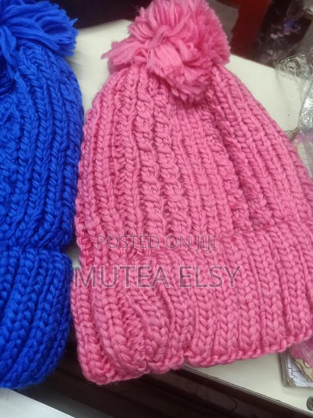 Stripped Plain Executive Unisex Beanie Hats - thumbnail 10