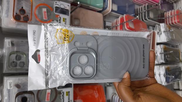 Nimke Silicone Magsafe Case iPhone 17 Pro Built-in Camera Stash Stand - main view