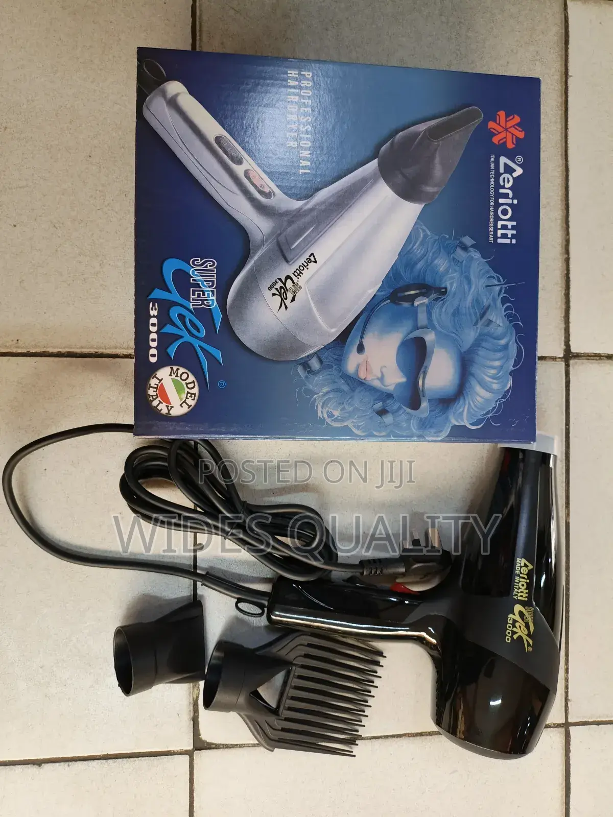 Ceriotti Super Gek 3000 Professional Hair Dryer.