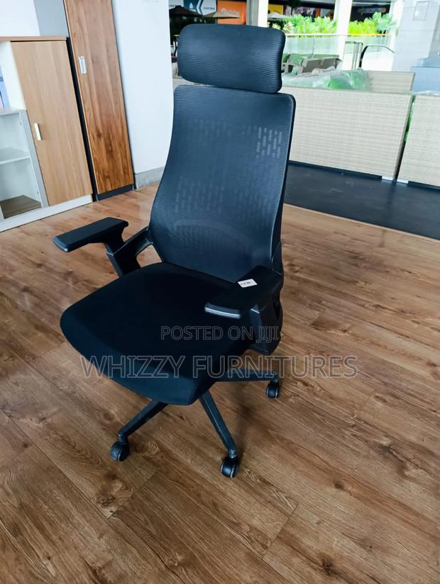 Office Chair With Plastic Armrest - main view