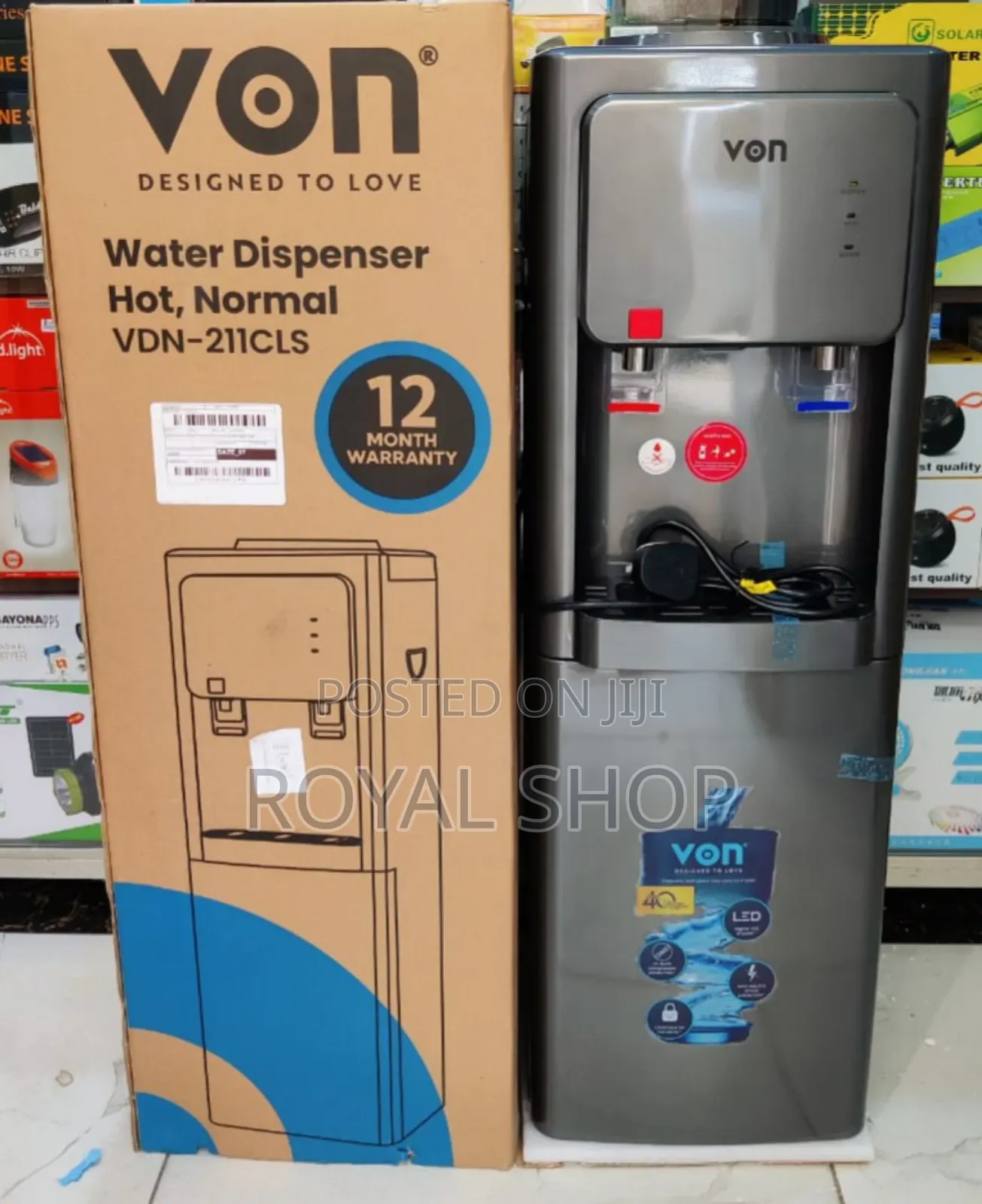 Von Dispenser Hot and Normal