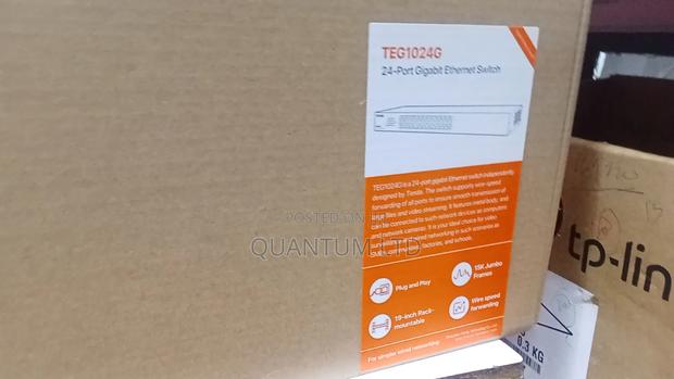 Tenda Teg1024g 24-Port Gigabit Ethernet Switch || Teg1024g Switch