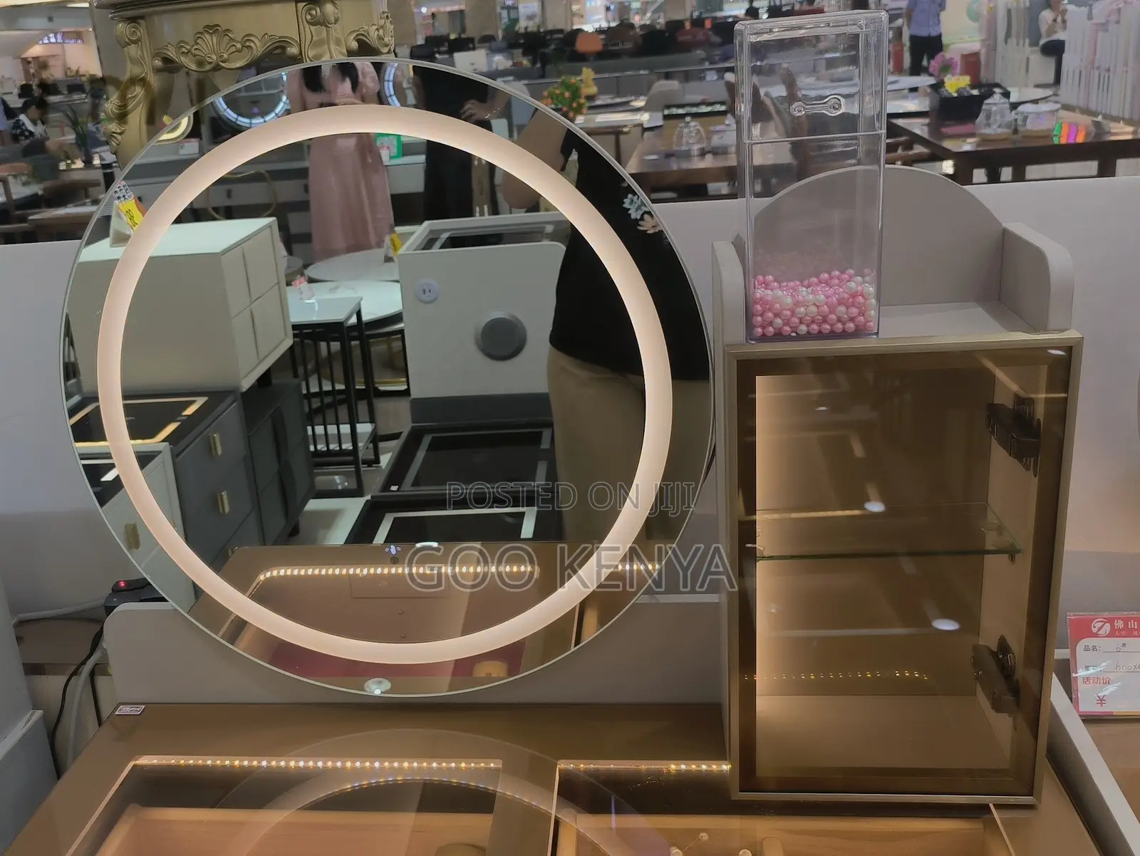 Home Dressing Table; Professional Vanity Mirror With Adjustable Lights