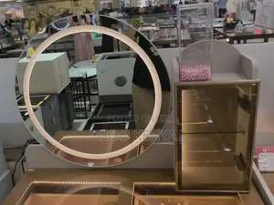 Home Dressing Table; Professional Vanity Mirror With Adjustable Lights
