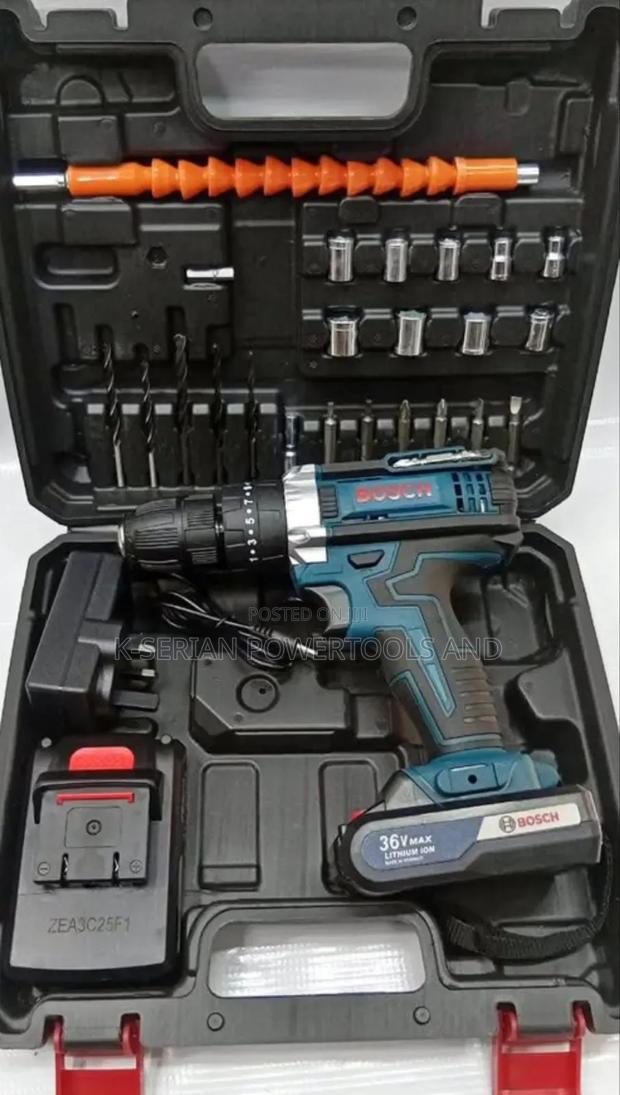 Rechargeable 36v Bosch Drill/36v Cordless Bosch Drill