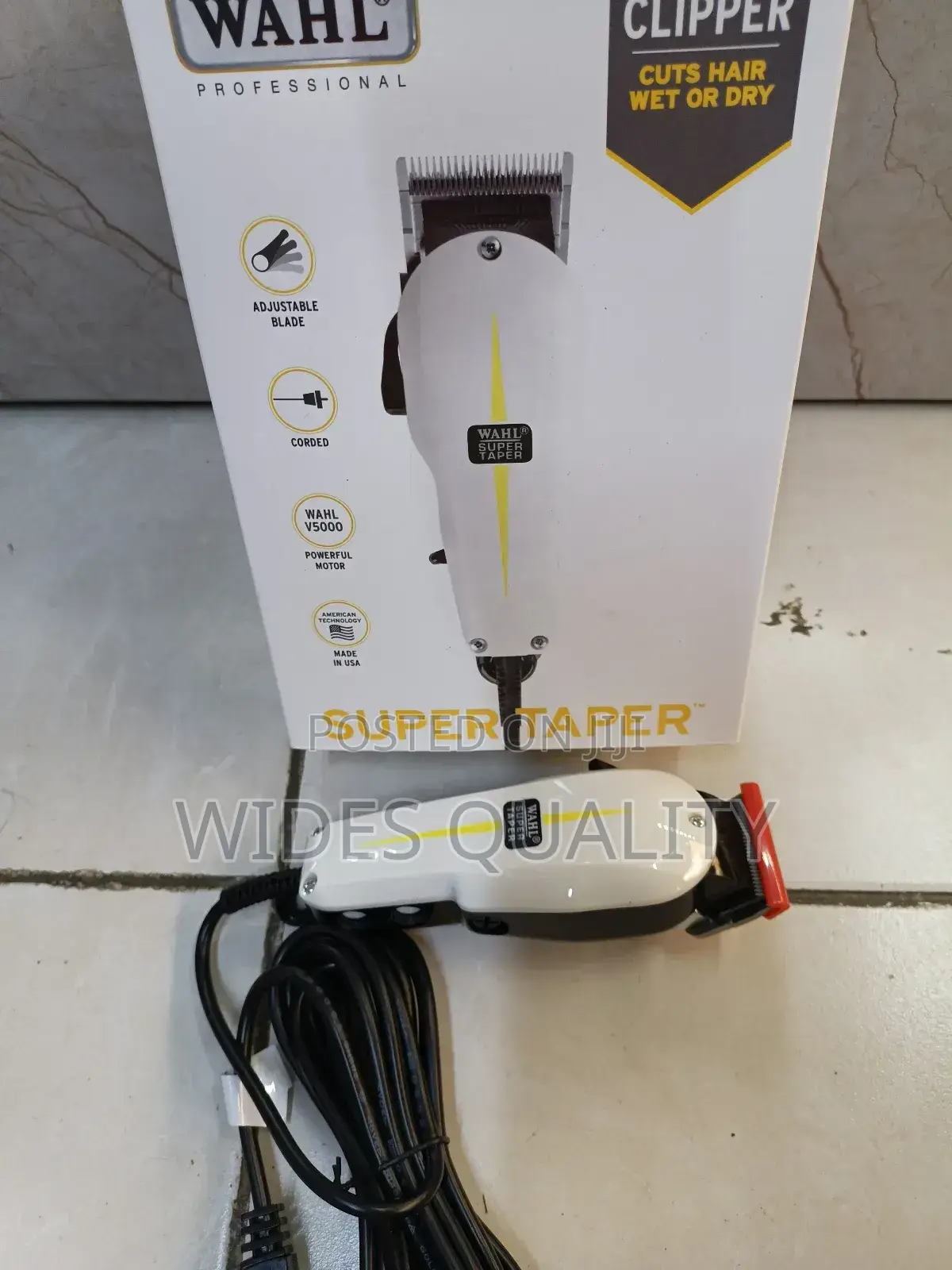 Wahl Super Taper Corded Hair Clipper, a Professional-Grade