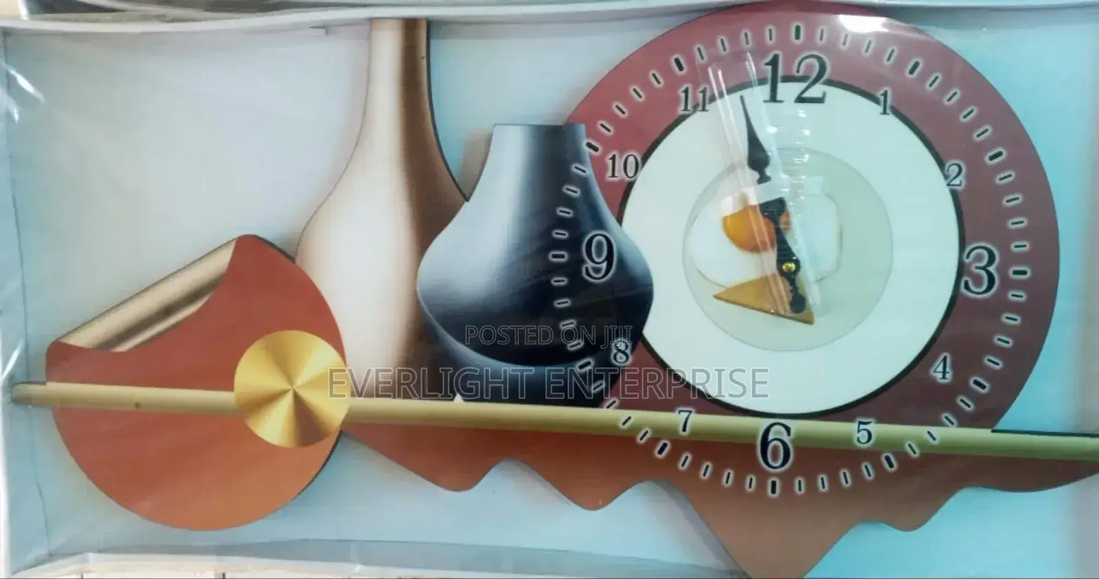 80x40cm Decor Wall Clock
